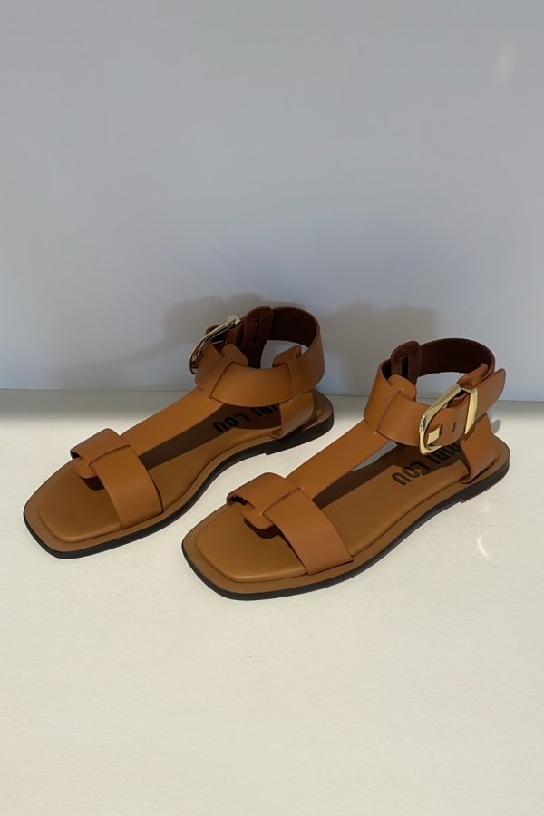 COW LEATHER SANDALS